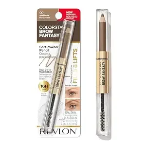 Revlon Colorstay Brow Fantasy Pencil & Gel, 001 Ash Blonde