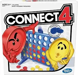 Hasbro Gaming Connect 4 Strategy Board Game For Ages 6 And Up (Amazon Exclusive)