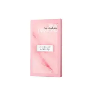 Colorkey Pink Diamond 7-Color Eyeshadow Palette, Matte & Shimmer, Multi-Use, Long-Lasting, Non-Fallout, High Pigment, Easy To Blend