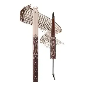 Flower Knows The Sweetie Bear Dual-Ended Brow Gel & Pencil,Deep Taupe Brown