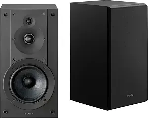 Sony Ss-cs5m2 3-Way 3-Driver Hi-Res Compact Bookshelf Speakers (Pair)