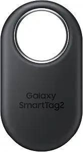 Samsung Galaxy smarttag2, Bluetooth Tracker, Smart Tag Gps Locator Tracking Device, Item Finder For Keys, Wallet, Luggage, Pets, Use W/ Phones And Tablets Android 11 Or Later, 2023, 1 Pack, Black