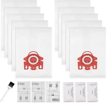 3d Airclean Dust Bags Replacement For Miele Fjm Vacuum Compact c2