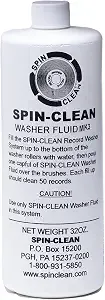 Spin-Clean Record Washer Fluid 32oz. - Alcohol-Free Record Cleaner Solution - Vinyl Record Cleaner Fluid