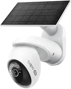 Tapo 4k Outdoor Pan/Tilt Wireless Security Camera, Solar Charging, c660 Kit