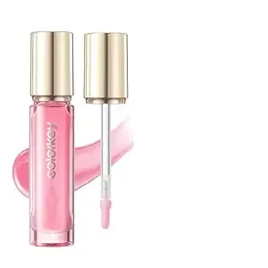 Colorkey Water Color Changing Lip Oil, Transformative Lip Tint, Hydrating & Plumping, Long-Lasting, Non-Sticky, Water-Resistant, Enriched With Essential Oils (02)