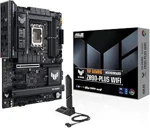 Asus Tuf Gaming z890-Plus Wifi z890 Lga 1851 Atx Motherboard, Intel® Core™ Ultra Series 2 Ready, Advanced Ai Pc-Ready, 16+1+2+1 Stages, ddr5, Pcie® 5.0, Thunderbolt™ 4 Type-C®, 4x M.2, Wi-Fi 7, 2.5gb