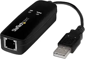 Startech Usb 2.0 Fax Modem, 56k V.92, Computer/Laptop, Taa (usb56kemh2)