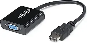 Startech Active Hdmi To Vga Adapter, 1920x1080, 1080p 60hz, M/F (hd2vgae3)