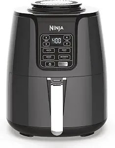 Ninja Air Fryer, 4 Qt Capacity, 4-In-1 Crisp, Roast, Reheat, And Dehydrate, Dishwasher Safe Parts, 105°F-400°F, 1550 Watt, Grey, af101 - Crisps, Roasts, Reheats, Dehydrates, 1550w, High-Gloss Finish, Fits 2 Lbs Fries, Dishwasher-Safe