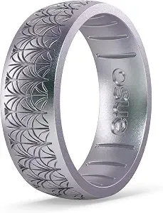 Enso Rings Holiday Silicone Rings - Ultra Comfortable And Breathable - Made In The Usa