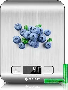 Etekcity Food Kitchen Scale, Digital Grams And Ounces, 11lb