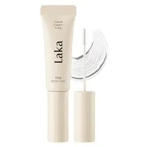 Laka Pixi Eyebrow Mascara 8g/0.28oz., Eyebrow Gel To Fix And Shape Brows, Clump-Free, Brow Fixer With Slim Precision Brush, Vegan, K-Beauty​ (#00 Basic Shaper)