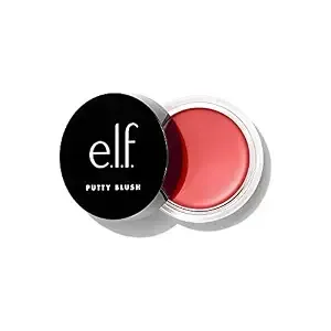 E.L.F. Putty Blush, Creamy & Ultra Pigmented Formula, Infused With Argan Oil & Vitamin E, Tahiti, 0.35 Oz (10g)