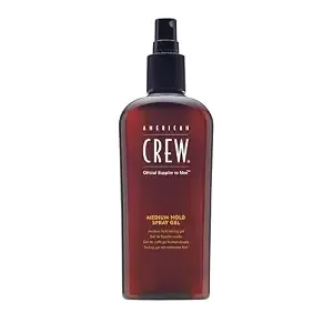 American Crew Men'S Spray Gel, Medium Hold & Natural Finish, 8.4 Fl Oz