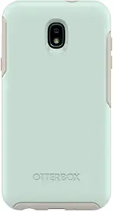 Otterbox Symmetry Series Case For Samsung Galaxy j7 2nd Gen/j7 V 2nd Gen/j7 Refine - Retail Packaging - Muted Waters (Surf Spray/Silver Lining)