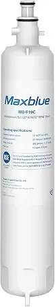 Maxblue Mb-f19c Refrigerator Water Filter Replacement For Ge® Rpwfe®
