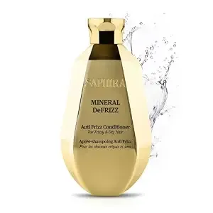 Saphira Mineral Defrizz Anti-Frizz Conditioner With Dead Sea Minerals – Smoothing Conditioner For Frizzy & Dry Hair – Shine & Frizz Control – Professional Hair Care 8.5oz/250ml