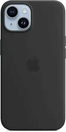 Apple Iphone 14 Silicone Case With Magsafe - Midnight
