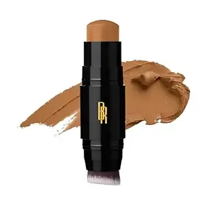 Black Radiance Color Perfect Foundation Stick With Soft Brush Applicator Duo – Buildable, Blendable Versatile Pigment-Rich Formula - Cashmere
