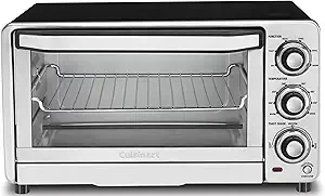 Cuisinart Toaster Oven Broiler, 1800w Countertop Design, 0.5 Cu. Ft.