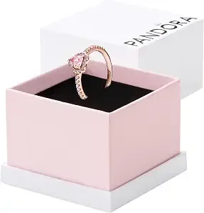 Pandora Elevated Heart Ring