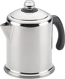 Farberware Classic Stainless Steel Yosemite 12-Cup Coffee Percolator