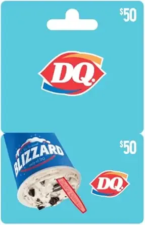 Dairy Queen Physical Gift Card