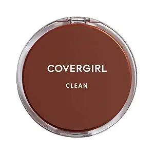 Covergirl Clean Pressed Powder Foundation, 125 Buff Beige, 0.39 Fl Oz