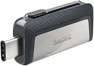 Sandisk 64gb Ultra Dual Drive, Usb-C & Usb-A, Up To 150mb/S Read Speeds