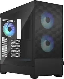 Fractal Design Pop Air Rgb Black Tempered Glass Clear Tint