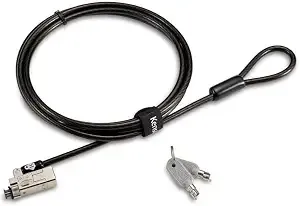 Kensington k65021ww Slim Nano Lock Head Design Wont Interfere With I/O Ports Or Raise The Device Off
