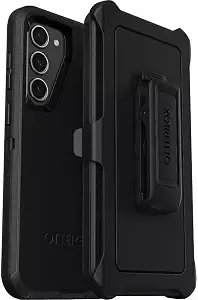 Otterbox Galaxy s23+ (Only) - Defender Series Case - Black - Rugged & Durable - With Port Protection - Includes Holster Clip Kickstand - Non-Retail Packaging