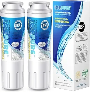 Icepure ukf8001 Replacement For Whirlpool Filter 4 edr4rxd1, rwf0900a 2pack