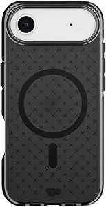 tech21 Evocheck Case For Iphone 17 Air – Smokey/Black - Slim Protective Case - Impact Protection - Magsafe Compatible