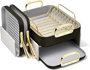 Caraway Non-Stick Ceramic-Coated Squareware Set