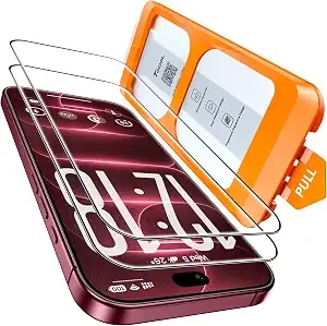Tocol For Iphone 18 Pro Screen Protector, Easy Installation