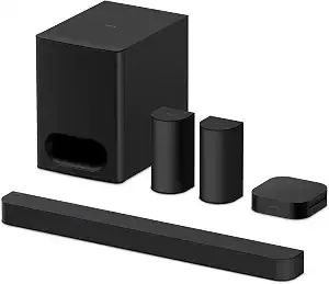 Sony Bravia Theater System 6 5.1ch Soundbar With Subwoofer & Rear Speakers