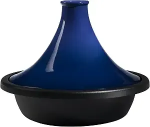 Le Creuset Enameled Cast-Iron 2-Quart Moroccan Tagine, Cobalt