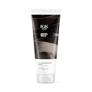 Igk Brown Bella Hair Gloss + Semi-Permanent Color Depositing Mask