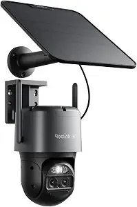 Reolink Trackmix 4k Dual-Lens Ptz Solar Security Cameras Wireless Outdoor