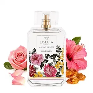 Lollia Always In Rose Eau De Parfum, 3.4 Oz, Amber & Rose Perfume For Women