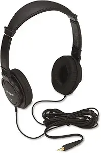 Kensington Hi-Fi On-Ear Headphones With 9-Foot Cord, 3.5mm Jack Headset (k33137)