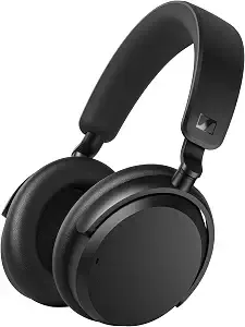 Sennheiser Accentum Wireless Over-Ear Headphones, 50hr Battery, Anc, Black