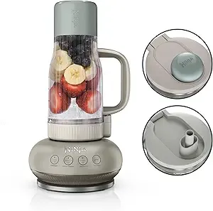 Ninja Blendboss Personal Blender, 26oz Tumbler, 1200pw, Stone Mint, db351st