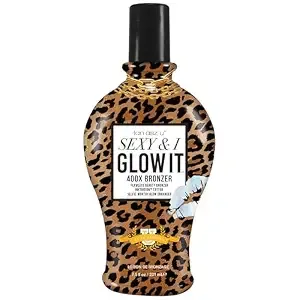 Tan Asz U Sexy & I Glow It 400x Bronzer Indoor Tanning Lotion, 7.5 Fl Oz