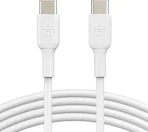Belkin Usb C To Usb C Cable 6.6ft Fast Iphone Charger Cord