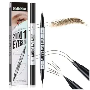 2 Prong Tip Microblading Eyebrow Pen (02# Brown)