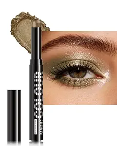 Olive Green Eyeshadow Stick, Waterproof, Eye Makeup For Mature Women-e13