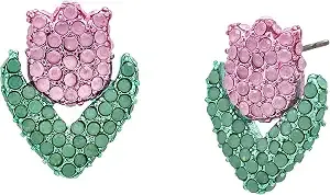 Betsey Johnson Women'S Spring Tulip Stud Earrings